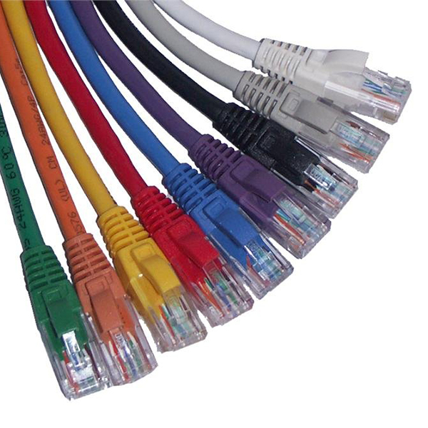 Cable de Red Patchcord CCA 1,00m Blanco DRACMA