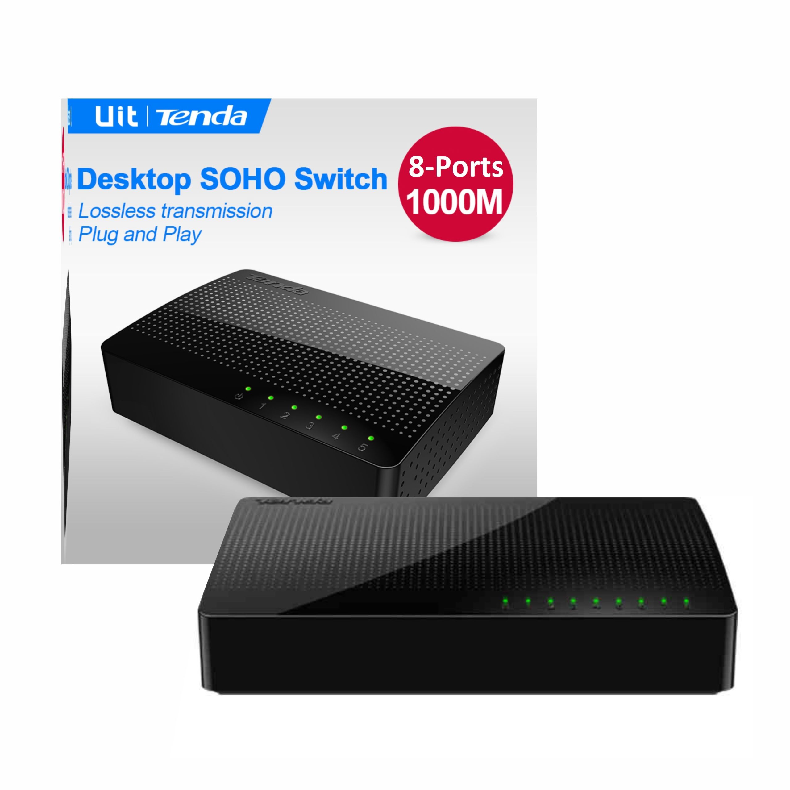 Switch Tenda SG108 8-Port Gigabit Desktop