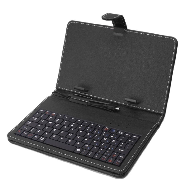 Estuche con Teclado 10" USB/Mini/Micro DRACMA