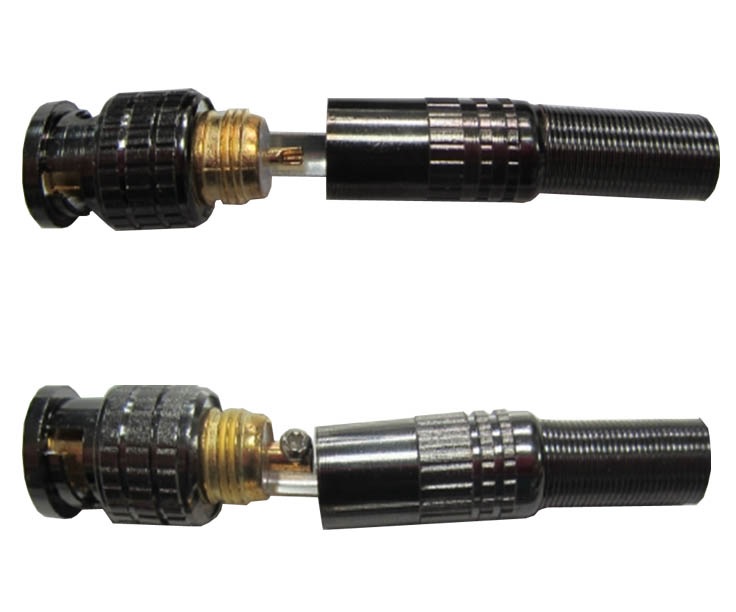 Conector BNC Metalico para Coaxil