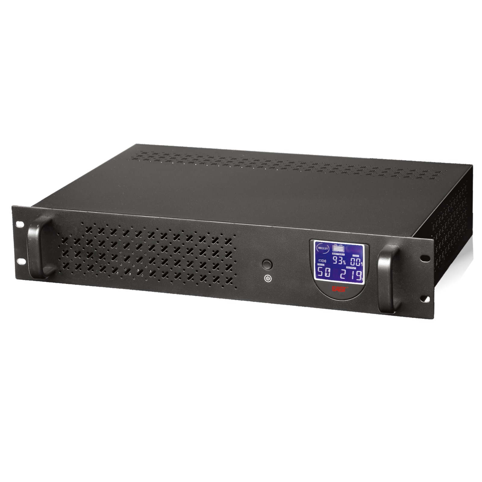 UPS Rackeable MOW 2000VA EA200R 220v 1200w LCD - 2 Schukos