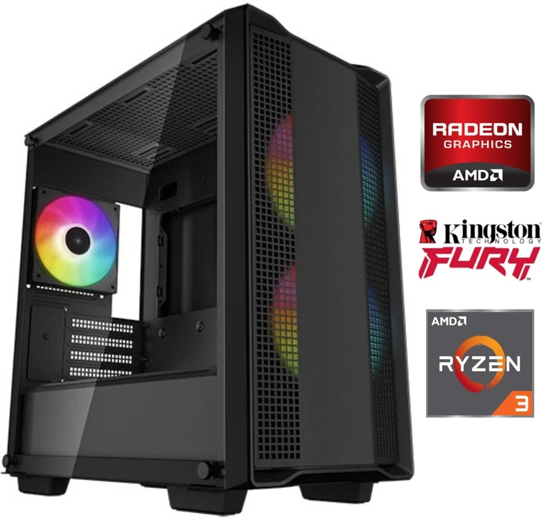 Equipo Gamer Ryzen 3 5300G 32GB SSD 480GB Gráficos Radeon