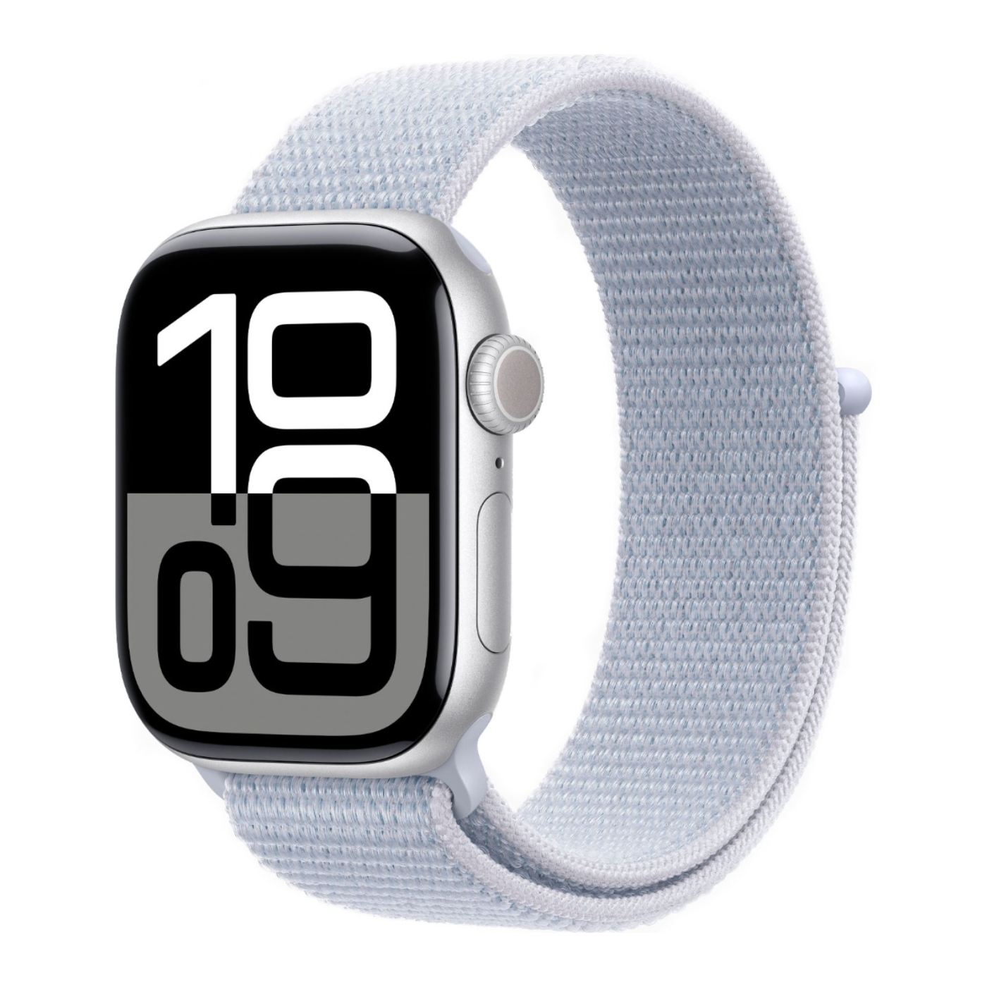Reloj Apple Watch Serie 10 46mm Aluminio Plateado Sport Loop