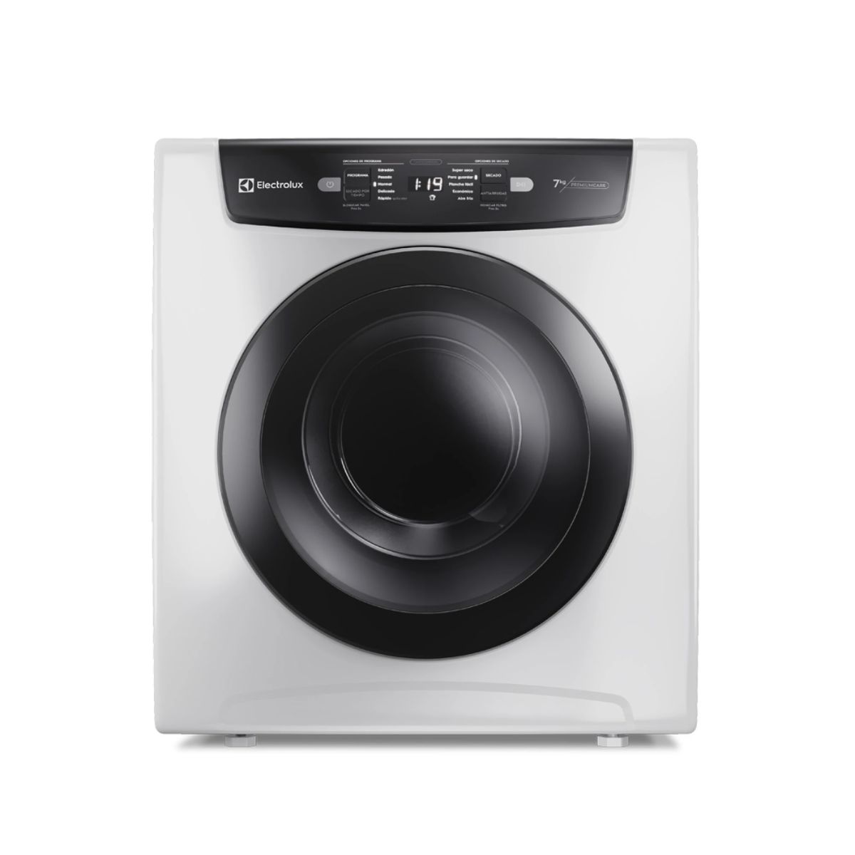 Secarropas Electrolux Carga Frontal 7kg Plateado